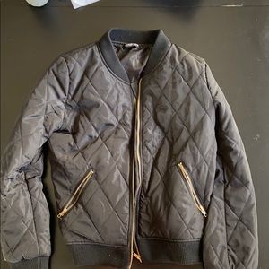 Super stylish Fashion Nova black bomber size M!